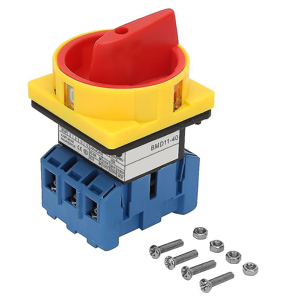 Load circuit breaker switch 3-pole, 2-position, suitable for 40A