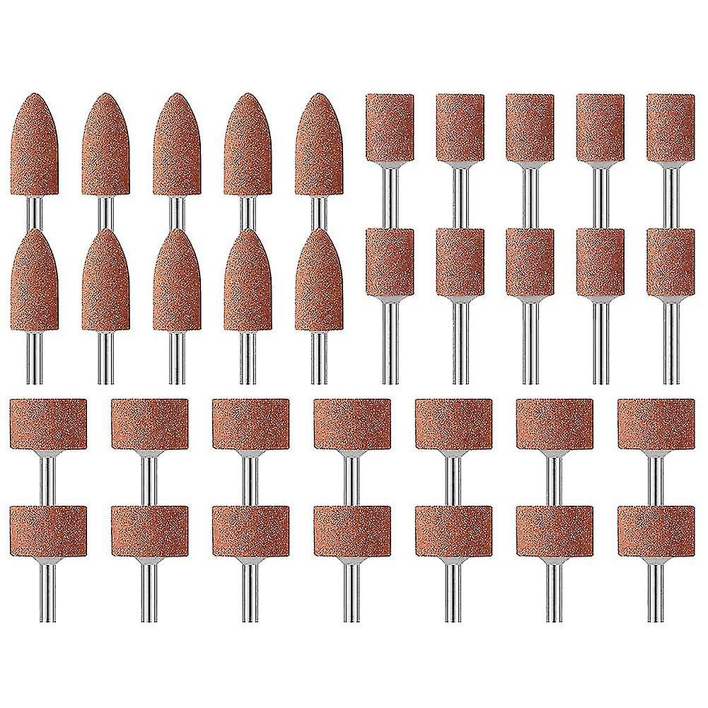 Grinding Stone Set For Tool, 42 Pcs Sanding Drill Bit With 1/8inch Abrasive Mounted For Grinding St