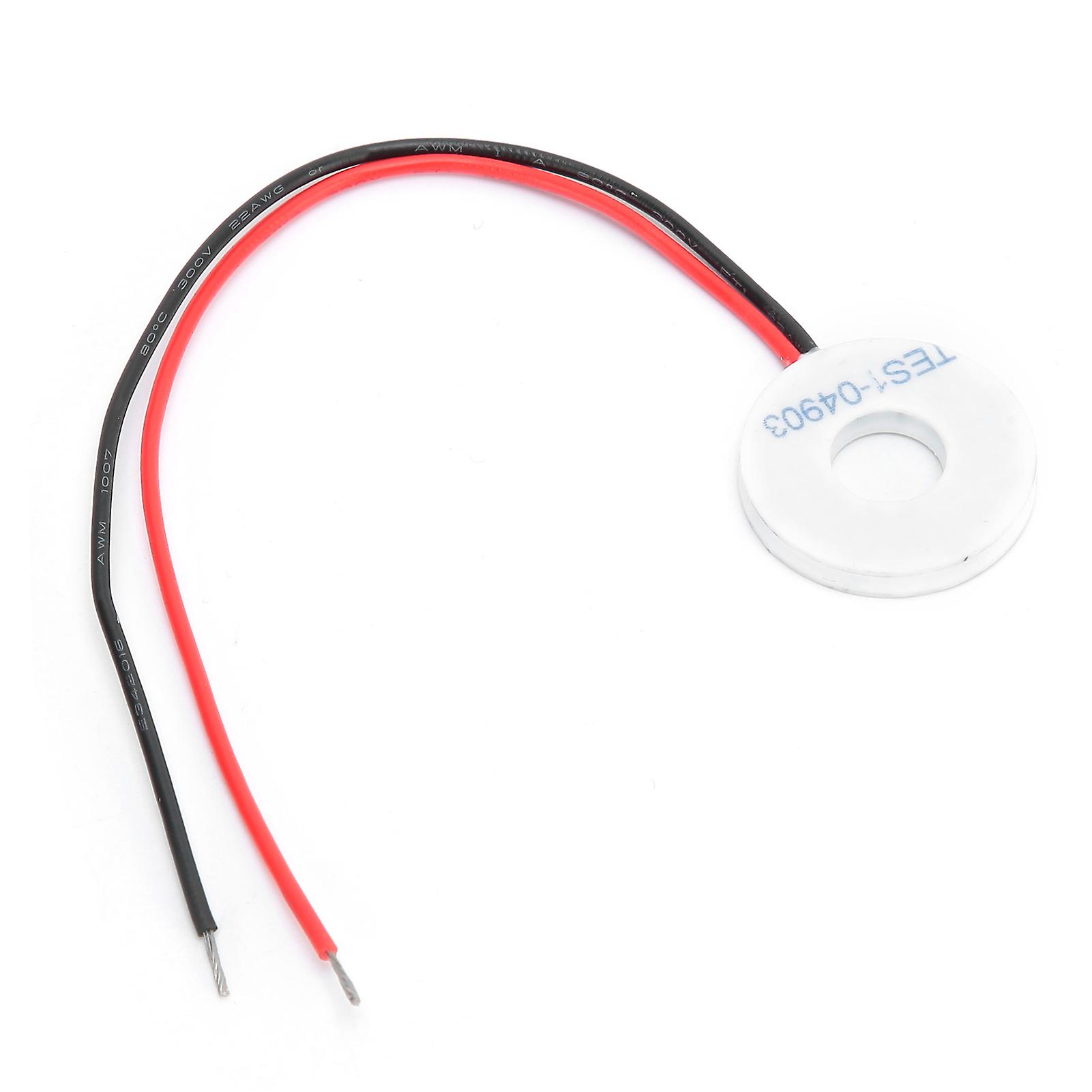 Thermoelectric Cooling Module, Heat Sink, 26mm Outer Diameter, 10mm Inner Diameter, TES1-04903 5V 3A