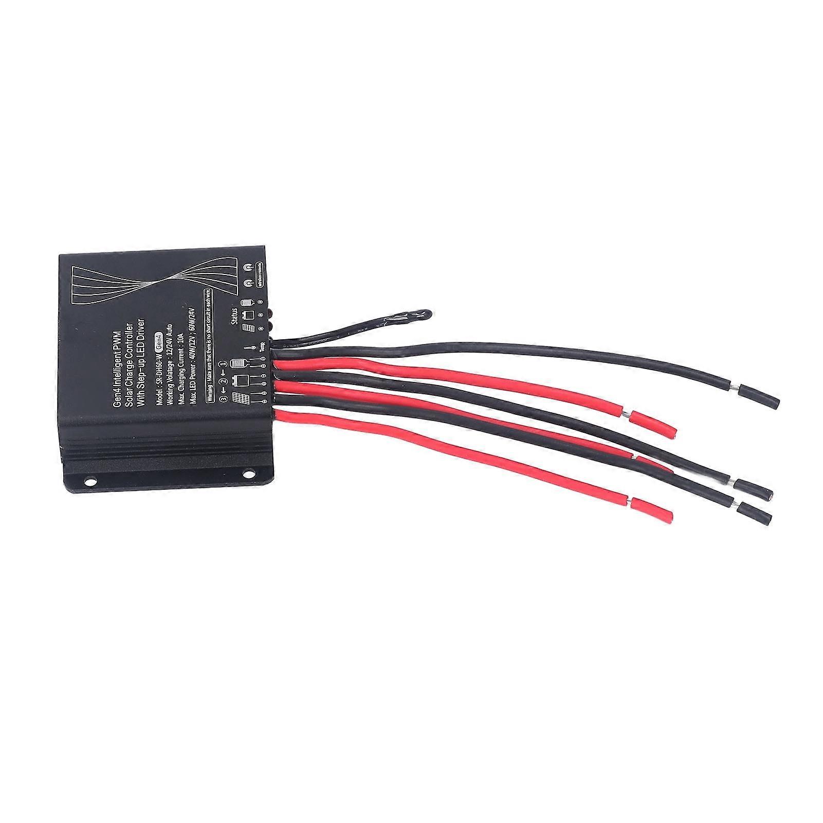 12V 24V PWM Solar Charge Controller Battery Charge Regulator with LED Stepper Driver