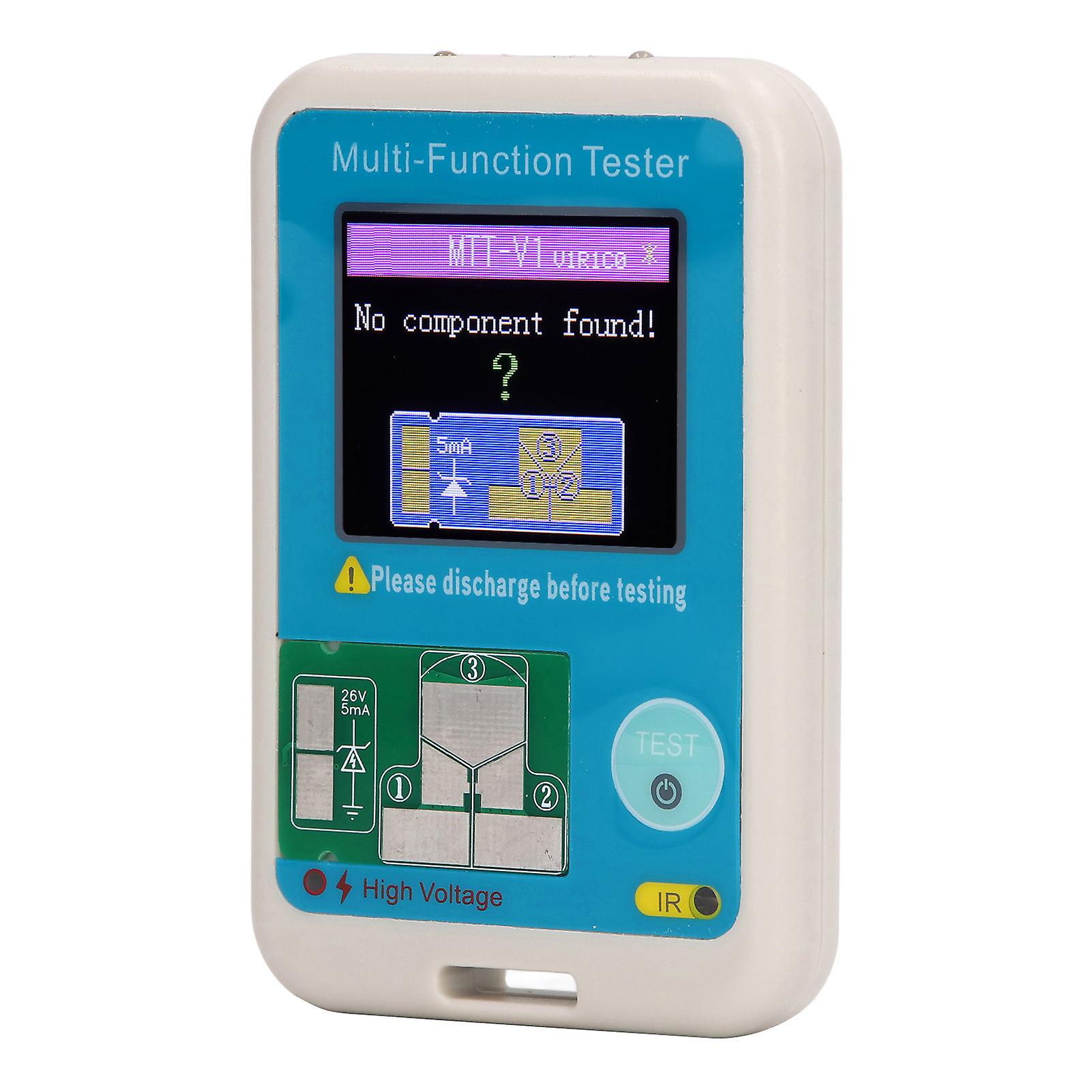 Multifunctional Transistor Tester Graphical Display TFT Screen LCR Meter Diodes Tester 