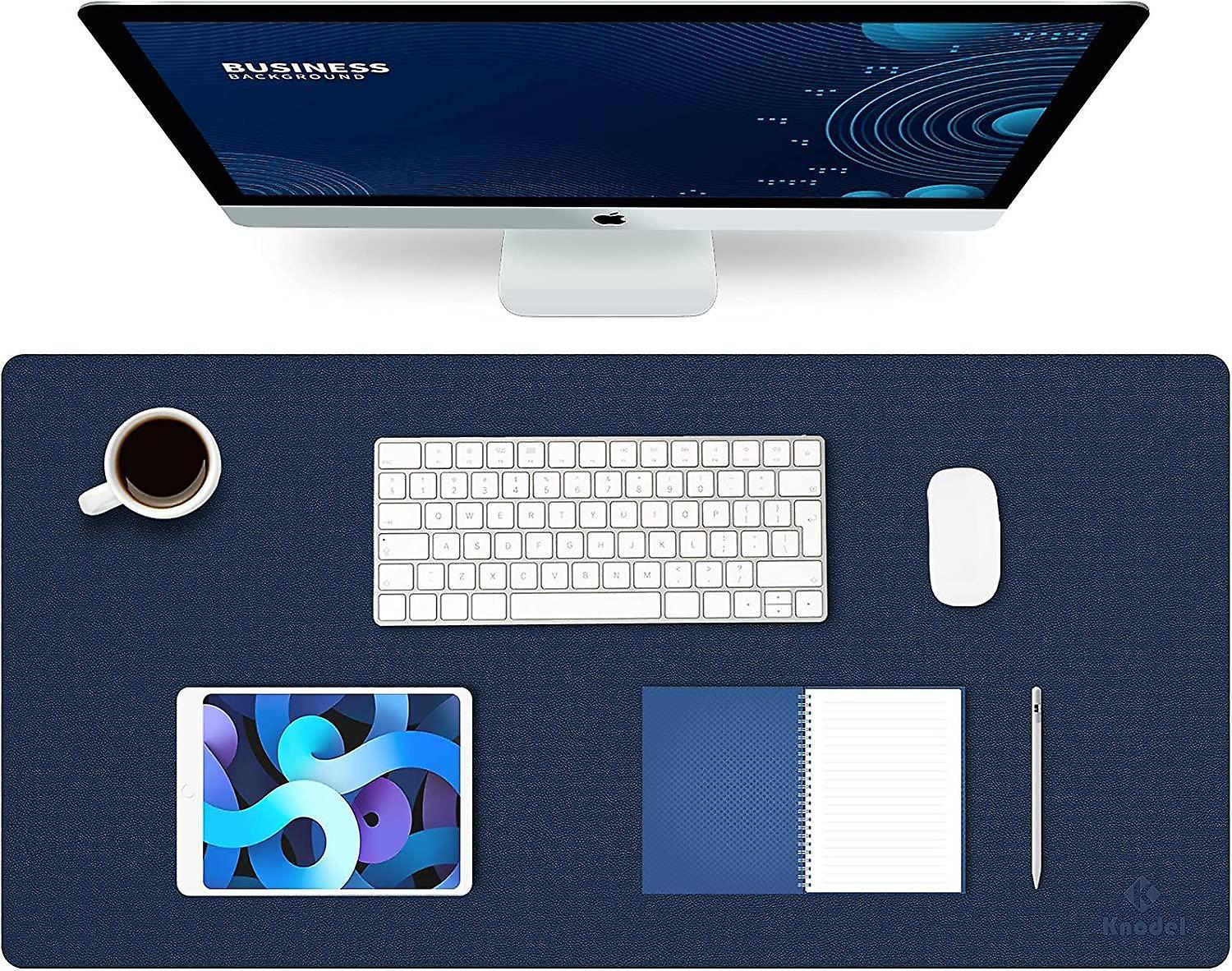 حصيرة مكتب ، حصيرة مكتب ، حصيرة مكتب 40 سم × 80 سم ، حصيرة كمبيوتر محمول ، حصيرة مكتب للمكتب والمنزل ، على الوجهين (دا