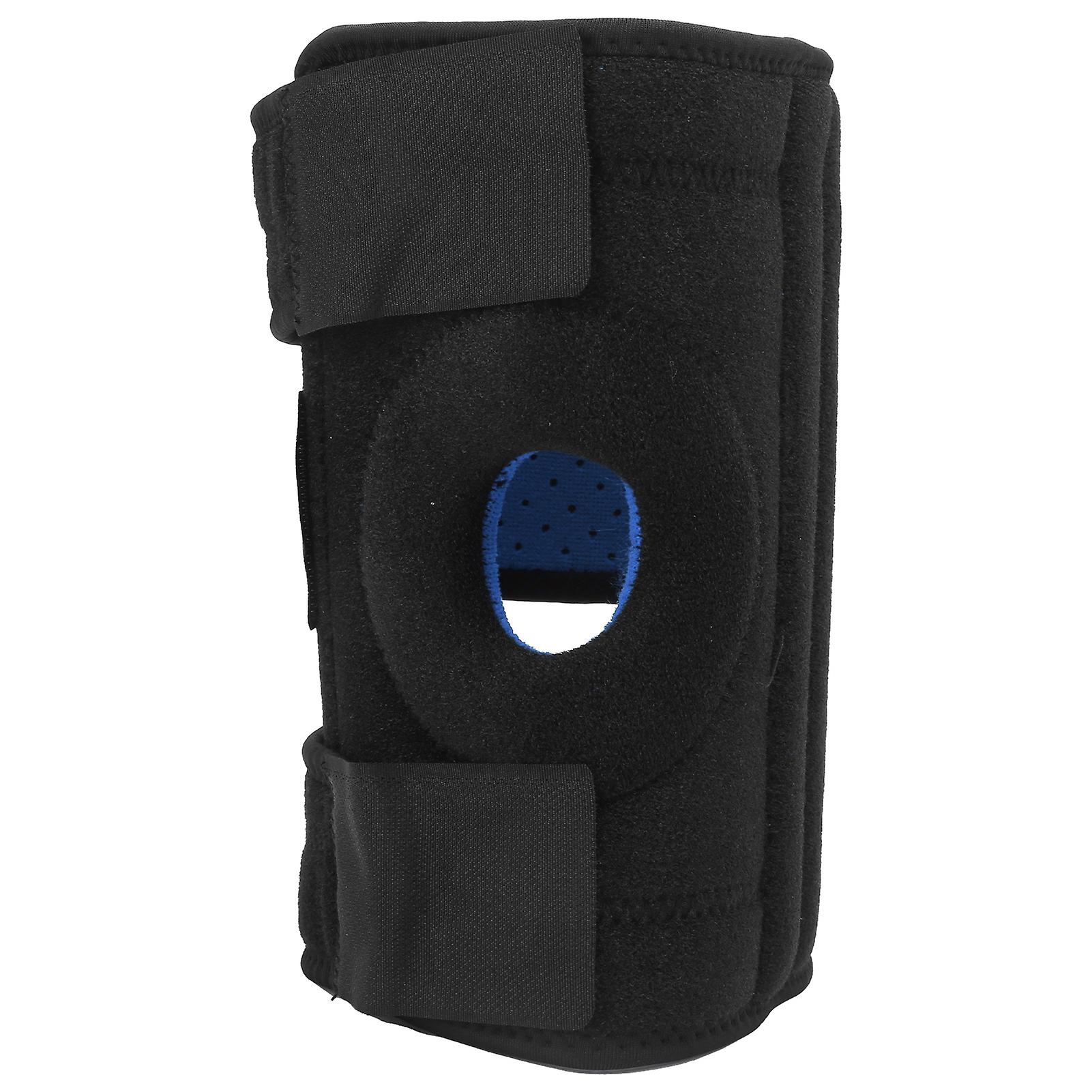 4 Springs Kneepad Perforated Breathable Knee Pad Collision Avoidance Protective GearBlack Blue