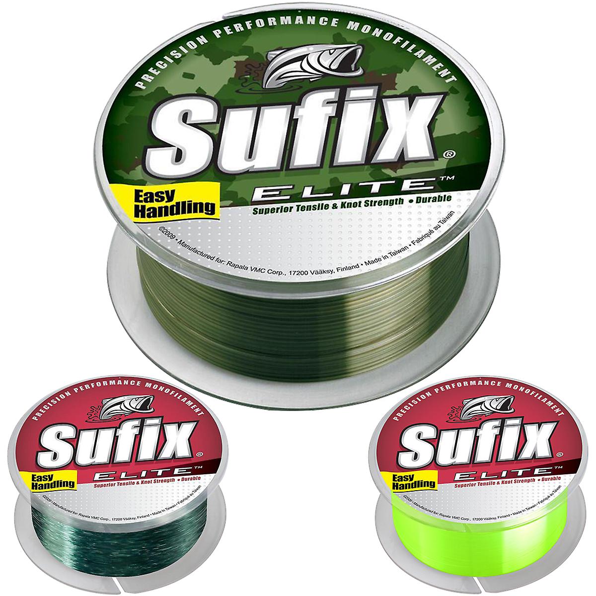 Sufix 661 Elite Monofilament Fishing Line, 330 Yard Spool