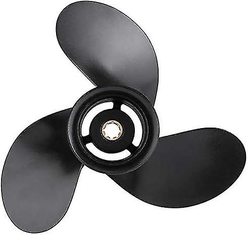 Mercury Outboard Marine Propeller 48-828156A12 - Improved Aluminum Propeller for 6/8/9.9/10/15HP
