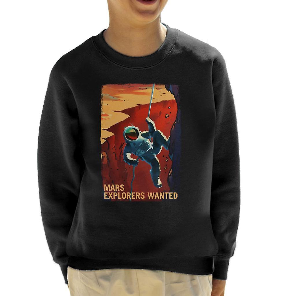 NASA Mars Explorers Wanted Kid's Sweatshirt
