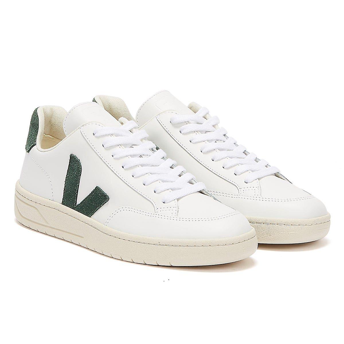 Veja V-12 B-Mesh Womens White / Green Trainers