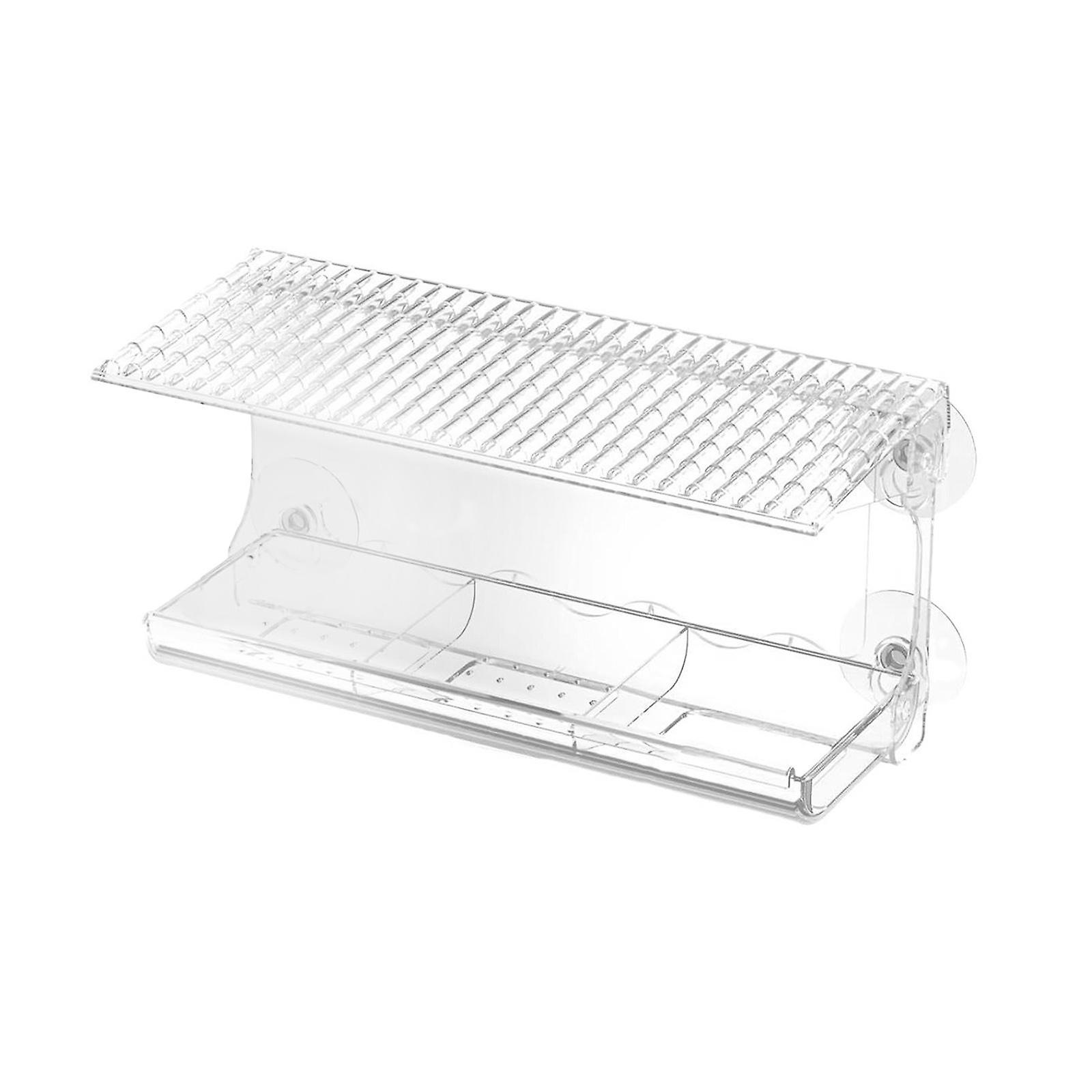 Bird Feeder Viewing Box Transparent Bird House for Outside Yard Porch
