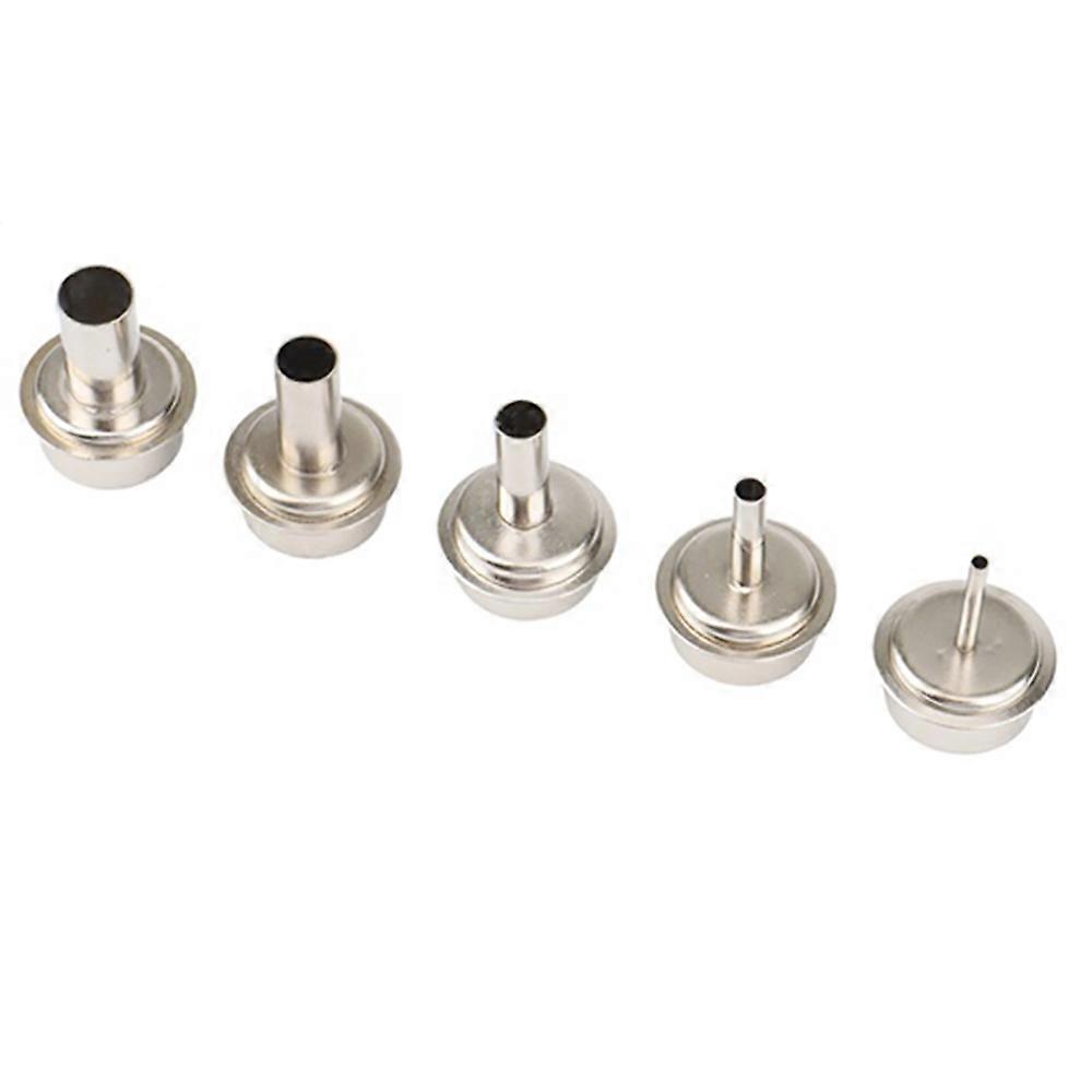 5Pcs Hot Nozzle 3/5/8/10/12mm mm Hot Air Nozzle for QUICK 861DW Soldering Station Replaceable Nozzl