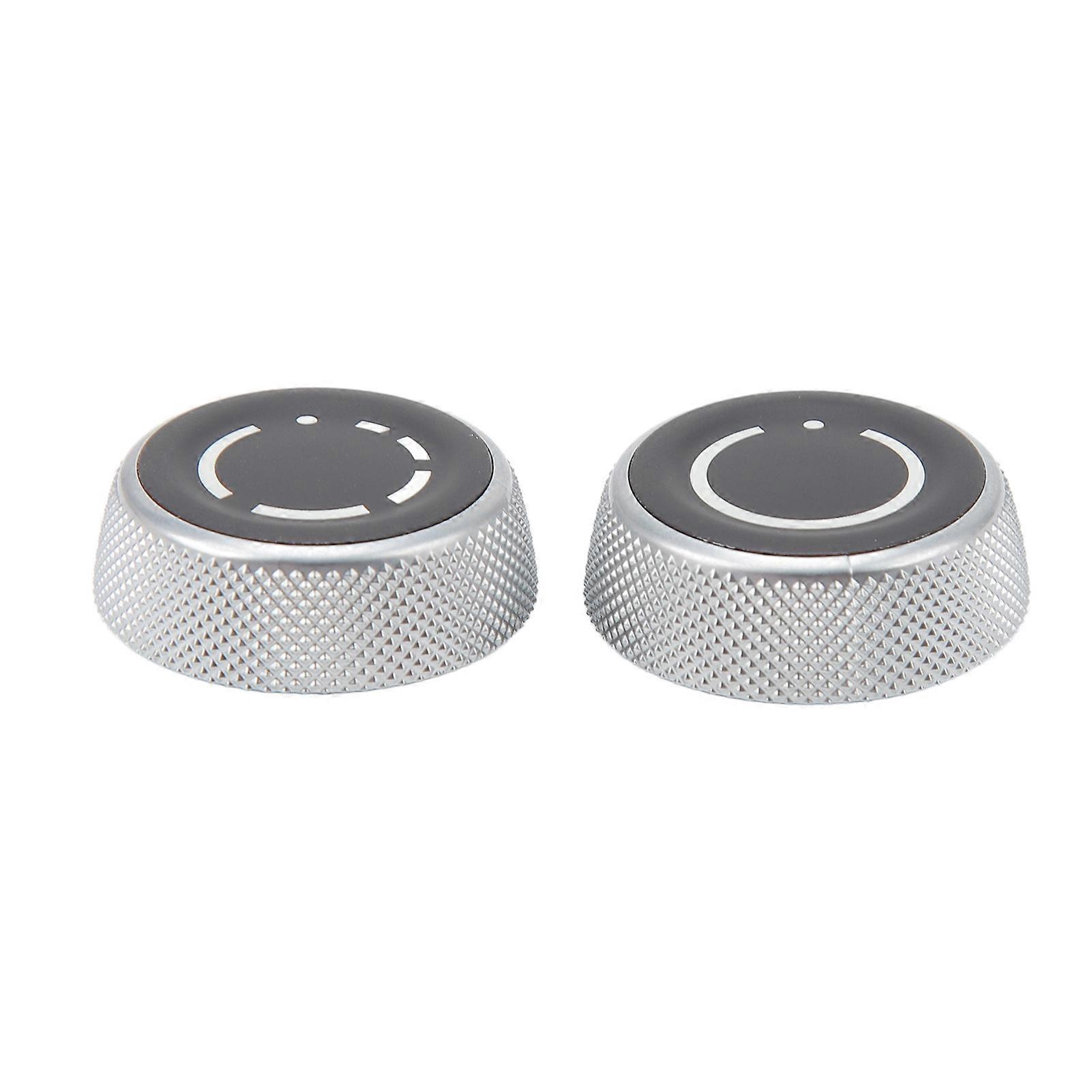 1Pair Radio Volume Control Knob Left Right Sensitive Durable Multimedia Volume Knob Caps Replacement for Boxster Cayman 911 