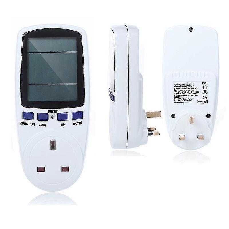 Electricity Usage Monitor, Electricity Power Consumption Meter Energy Monitor Timer Plug Watt Kwh Analyzer