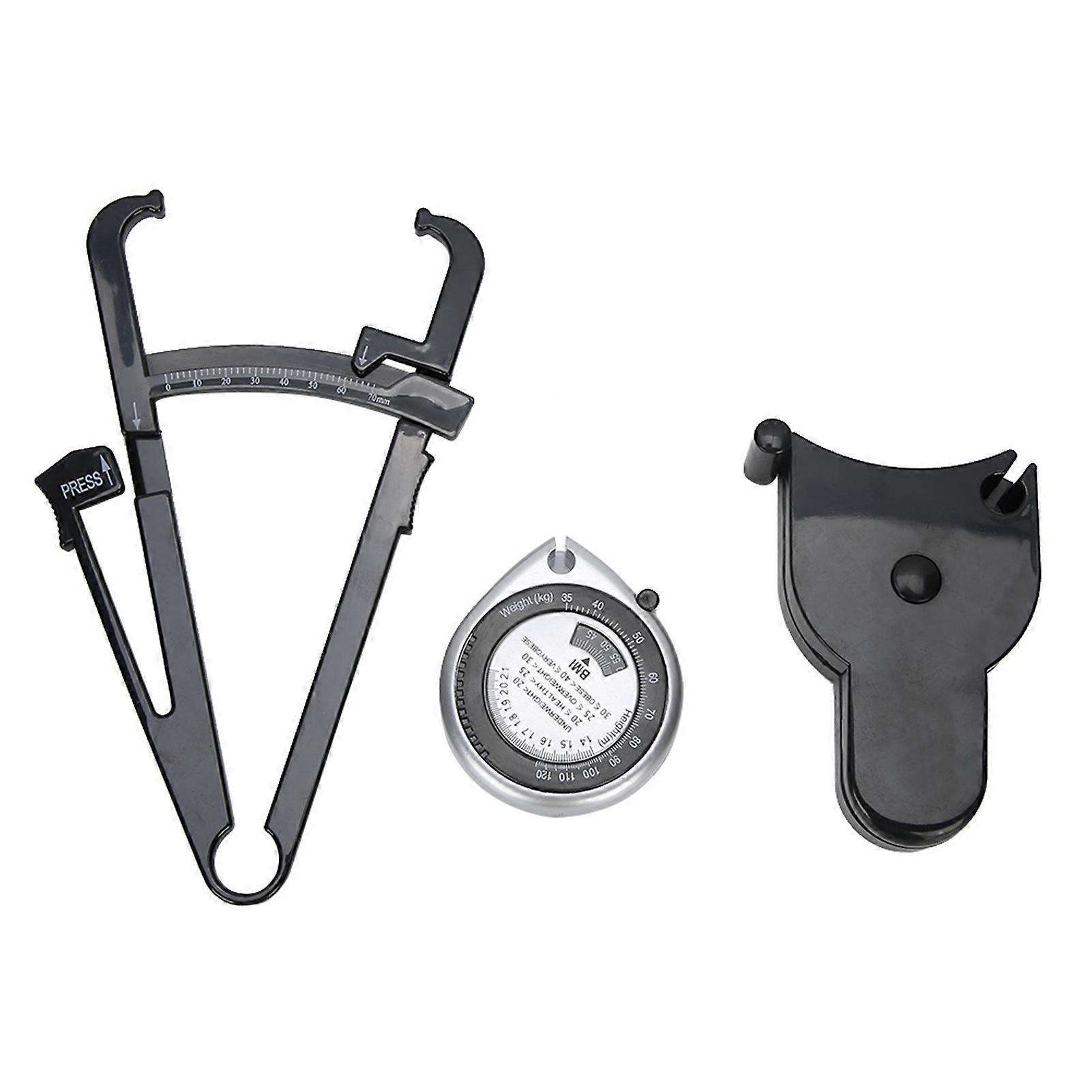Fat Caliper Body Measuring Ruler Measure Tape For Waist Leg Arm Measurement Tools