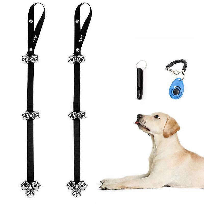 4 pcs set Dog Doorbell for Potty Training 3-level Adjustable Length