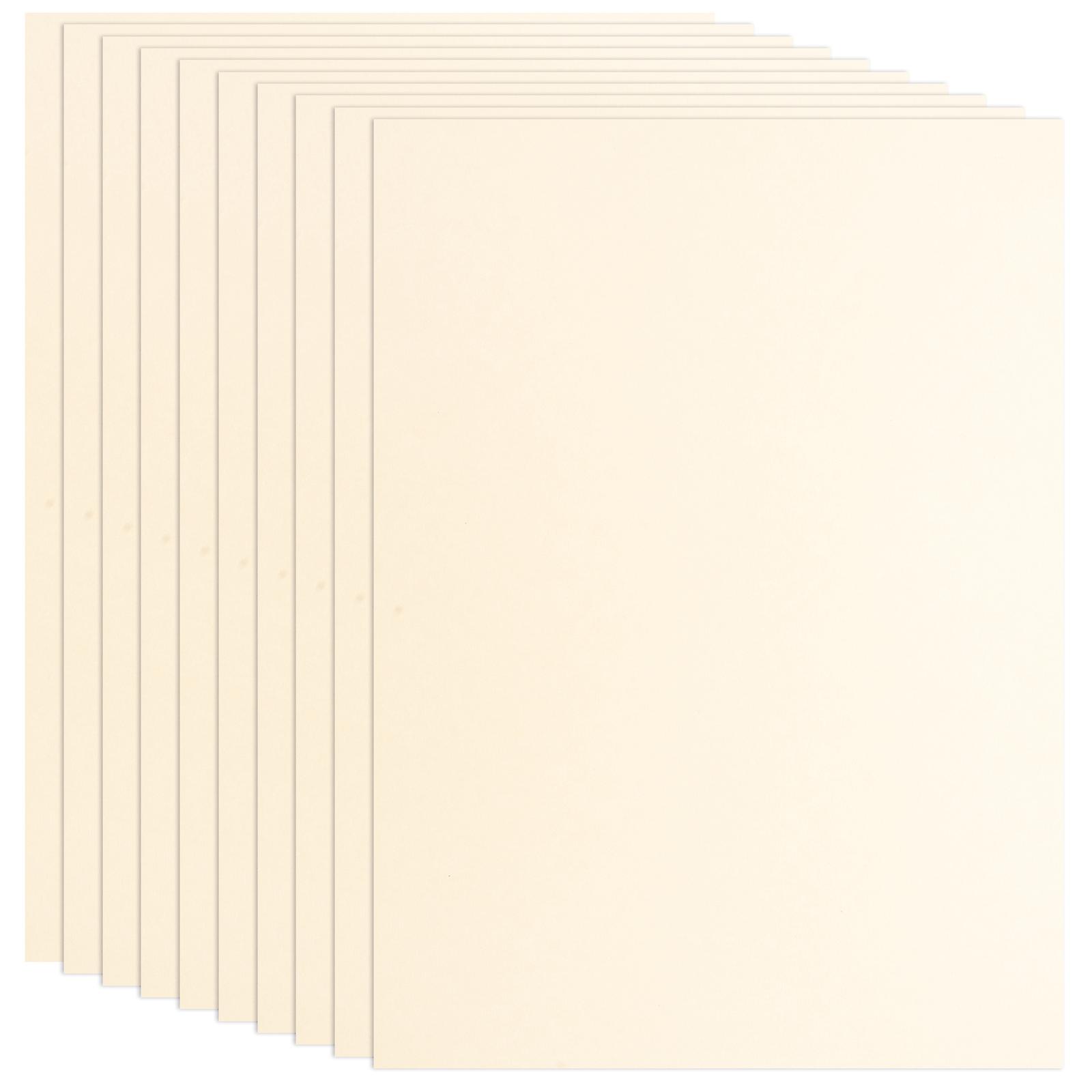 10pcs Blank Certificate Paper Writable Printable Certificate Inner Paper for Office Use