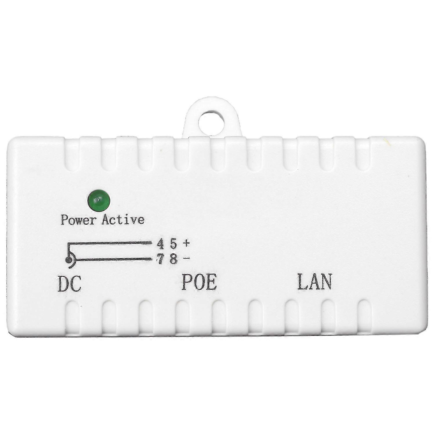 Poe Splitter Poe Injector Rj45 Dc 5.5Mm x 2.1Mm Input Passive Poe Injector Splitter Adapter Connect
