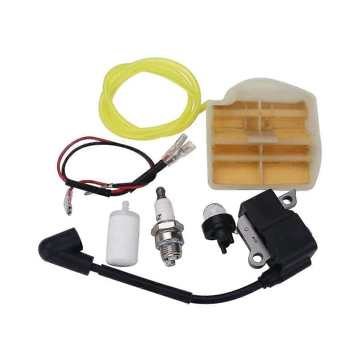 Ignition Coil Air Filter Kit For 445 450 Jonsered 2245 2250 Chainsaw