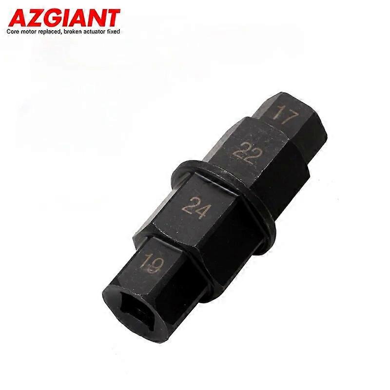 1pcs 17 19 22 24mm Motorcycle Front Rear Wheel Axle Hex Spindle Driver Removal Tool UNKU71369