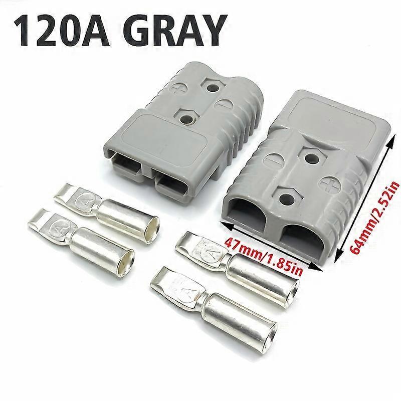 2pcs Plug With 4 Terminals Power Plug Durable Premium Plug Connectors Battery Quick Connector Kit For Car Motorcycle
