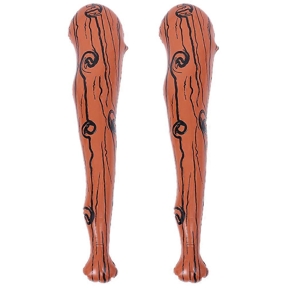 2Pcs Inflatable Cheering Stick Inflatable Baseball Bat Party Favor Kids Cheering Inflatable Stick Prop