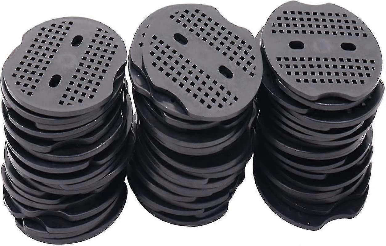 スチールタープペグ用100個ワッシャー、ガーデンペグ用Uアンカーワッシャー、テントペグ