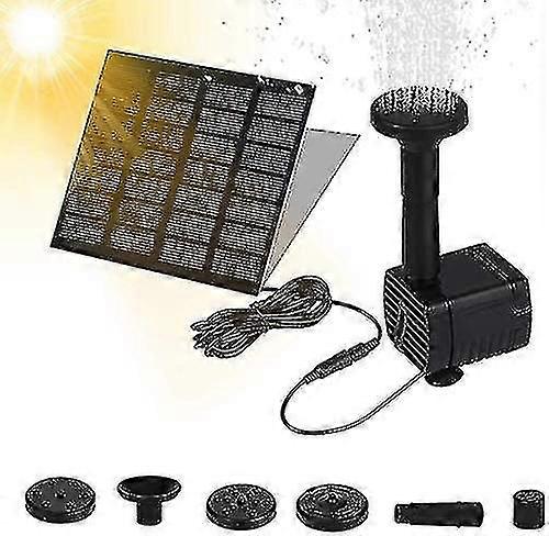 Solar Pond Pump 4 Types Outdoor Fountain