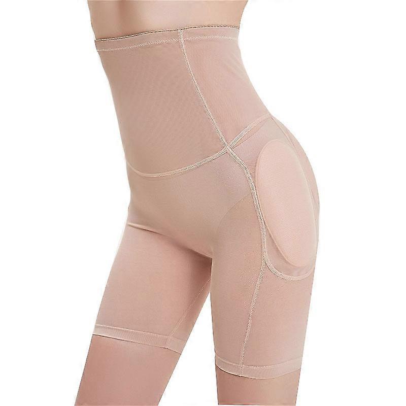 Frauen Hüfte und Po Enhancer, 4 abnehmbare Pads Höschen hohe Taille