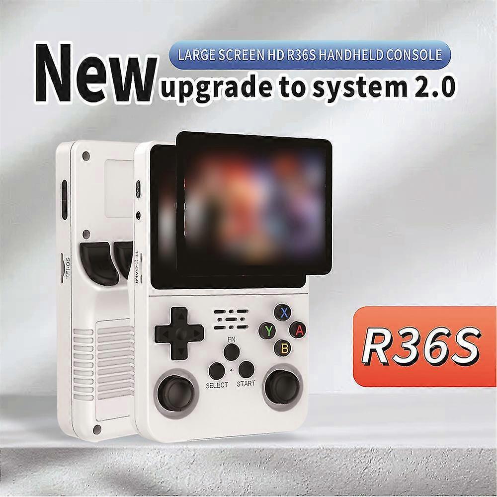 R36S Retro Handheld Video Game Console Linux Systeem 3,5 Inch IPS Scherm NIEUW