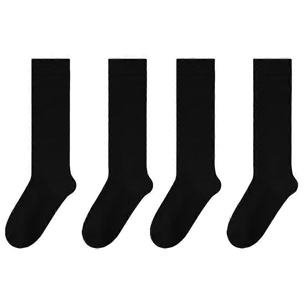 Bas hauts en soie transparente