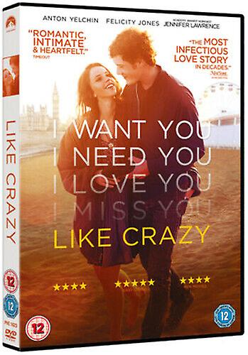 مثل مجنون دي في دي (2012) أنطون يلشين دوريموس (دير) شهادة 12 - المنطقة 2