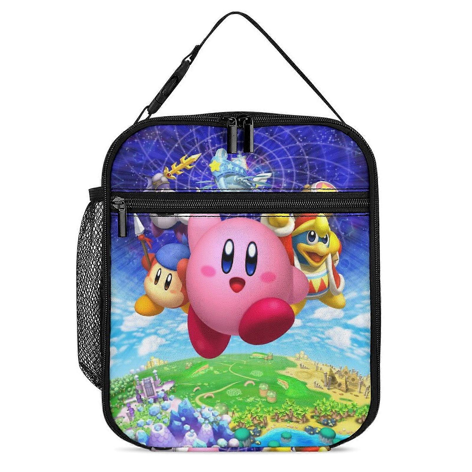 حقيبة غداء كيربي / حقيبة حمل للرجال / النساء / الأولاد / الفتيات / المراهقين حقائب يد محمولة مضحكة مقاومة للماء- SYS841