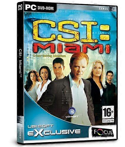CSI Miami (PC DVD) - New & Sealed