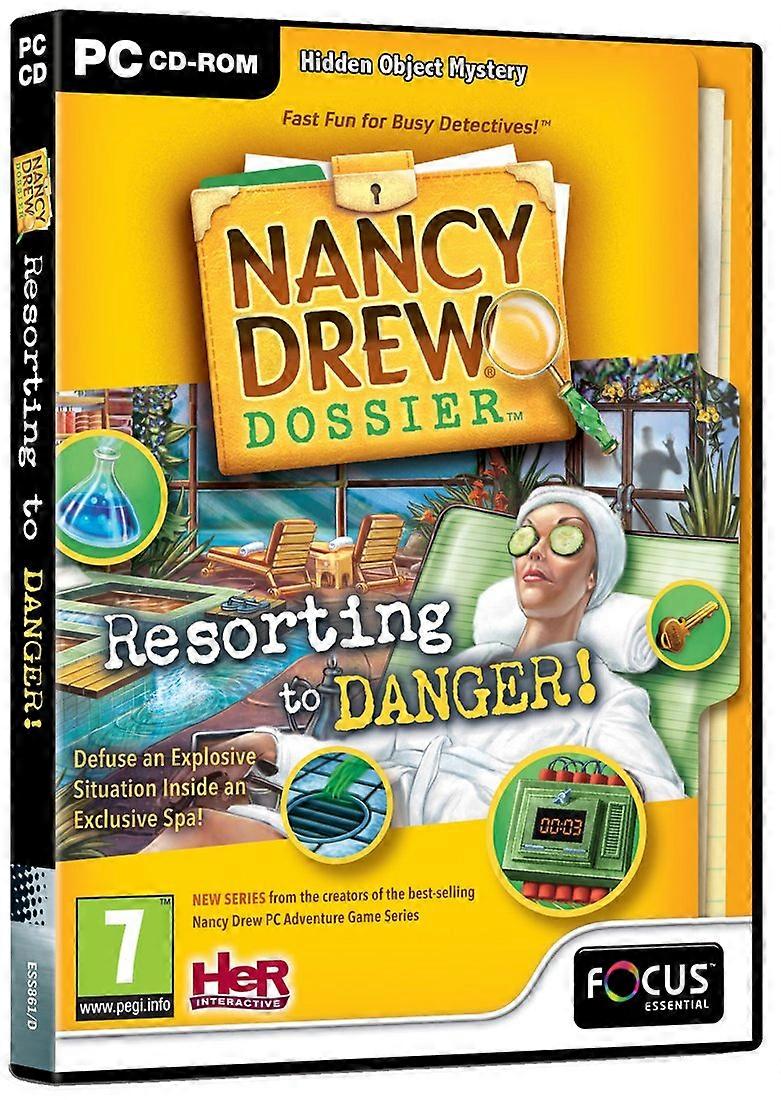 Nancy Drew Dossier Resorting to DANGER! (PC CD) - New & Sealed