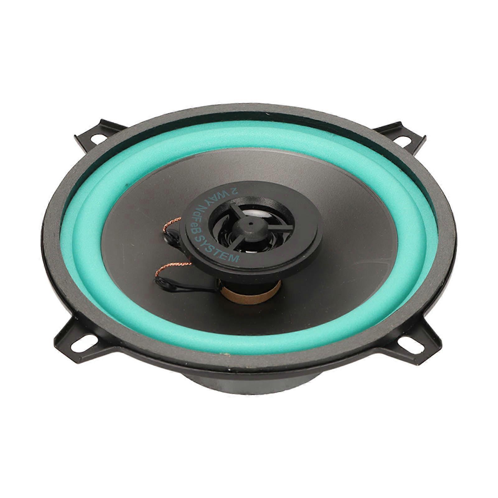 Car Sound Speaker 100W Mid Range High Sensitivity 5 Inch 2 Way Coaxial Car Speaker for All Car Sound Systems