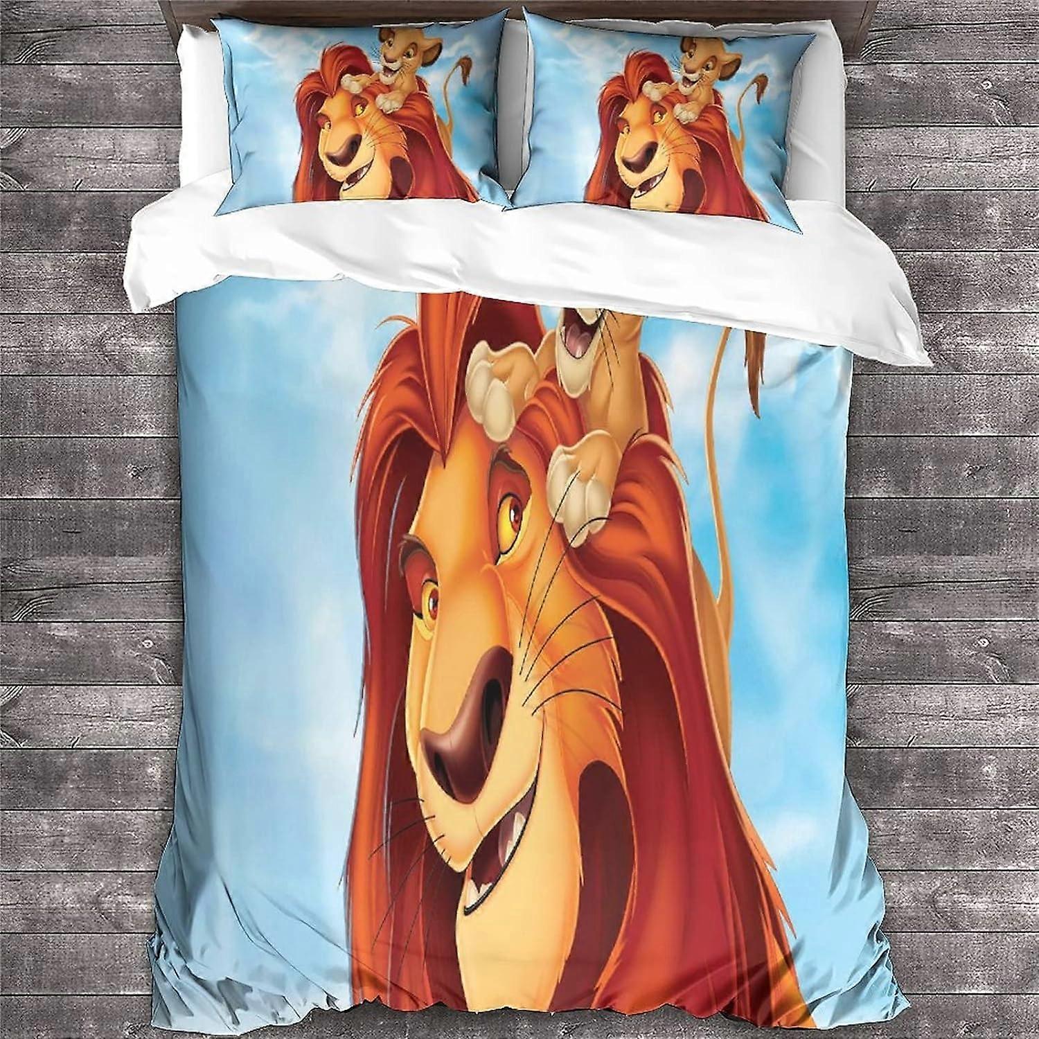 Dente Di Leone Set Biancheria Letto Matrimoniale | Copripiumino 260x240 Cm Con Cerniera + 2 Federe 50x80 Cm | Microfibra Bianco E Nero
