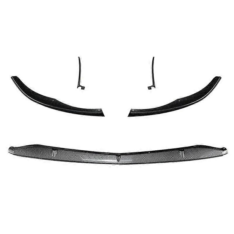 Car Front under Bumper Lower Lip Diffuser Spoiler Protector 2015-2022 For Mercedes-Benz C-class W205 C205 S205 C63 C63s AMG