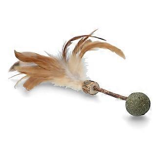 Stick With Ball And Feathers Cat Game