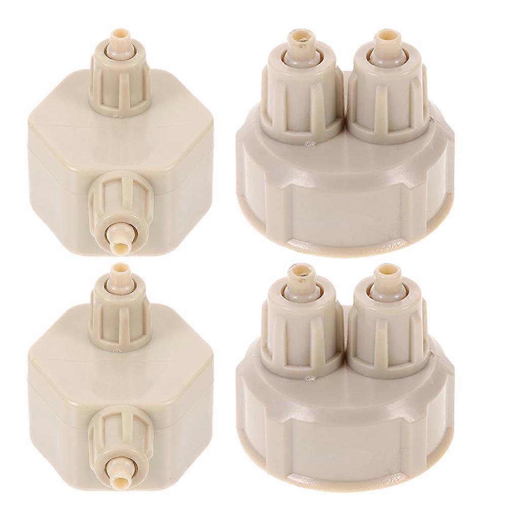 4pcs DIY Co2 Generator Bottle Caps Portable Bottles Lids Replacement Bottle Caps
