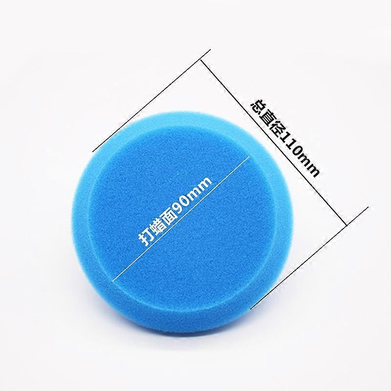 4pcs Bowling Polishing Sponge Sheets Multipurpose Polishing Round Polishing Pads Bowling Accessory