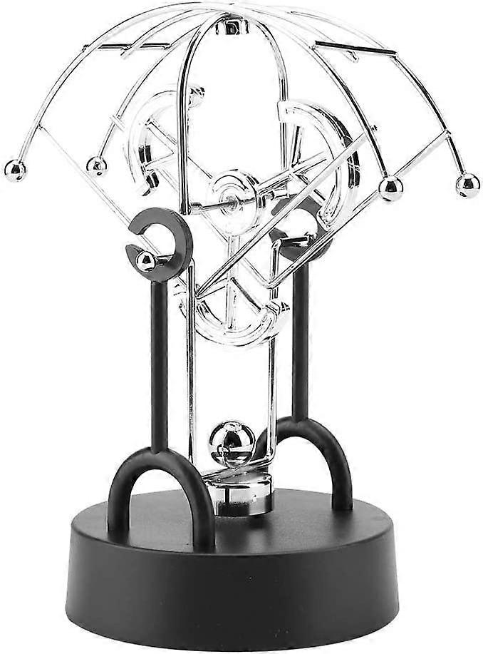 Elektronisk evigvarende bevegelse 11 * 20 cm Bilateral rotasjon Fysisk svingleketøy Newtons vugge