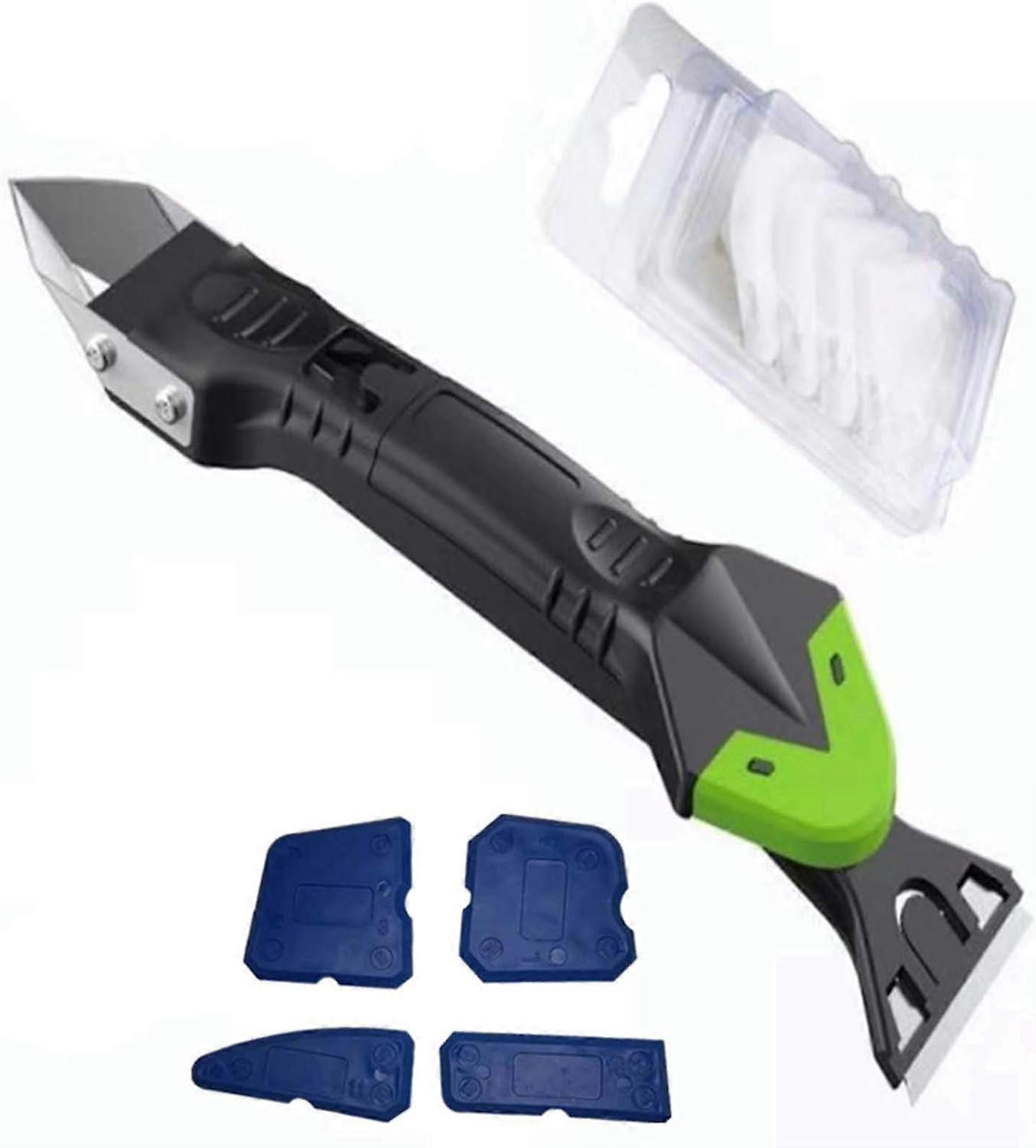 3 In 1 Silicone Caulking Tools, Grout Scraper, Silicone Sealant Finishing Tool