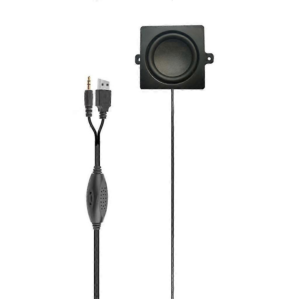 Verbesserter USB-5-V-Mini-Lautsprecher für Raspberrypi 4B / 3B + Audiofunktionen Importiertes Chip-Audioerweiterungsmodul 3,5-mm-Anschluss