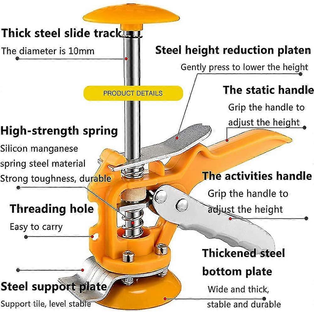 Sistema de nivelación de baldosas cerámicas de pared Localizador Ajustador  de altura Alicatado Piso Puerta Gabinete, image size:1000x994