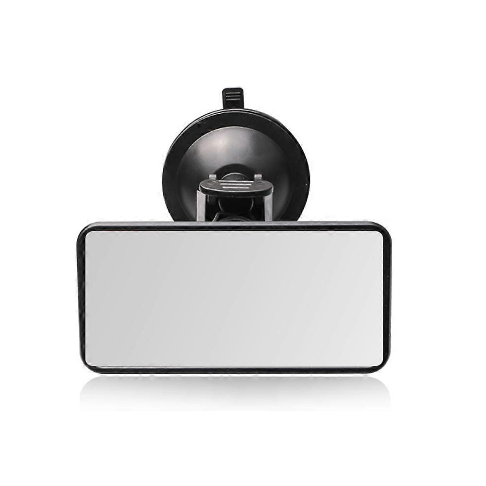 Acrylic plastic car mirror for baby, safety, rear, wide, suction cup, adjustable viewing angle