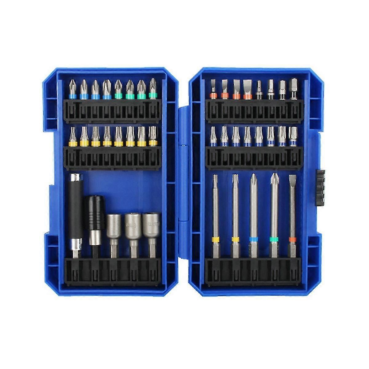 42 Pieces Multifunctional Combination Screwdriver Head Electric Screwdriver Head Sleeve Set
