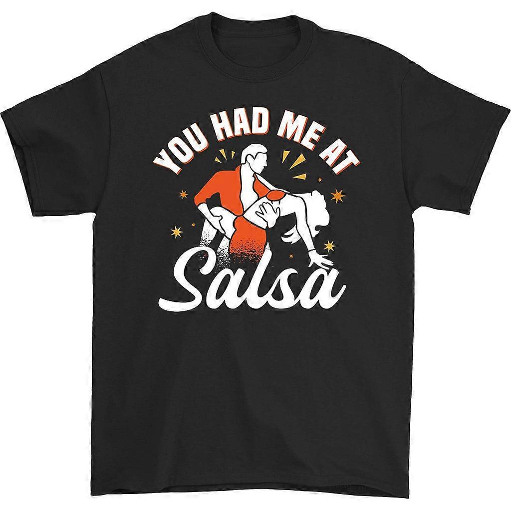 Sinulla oli minut Salsa T-paidassa