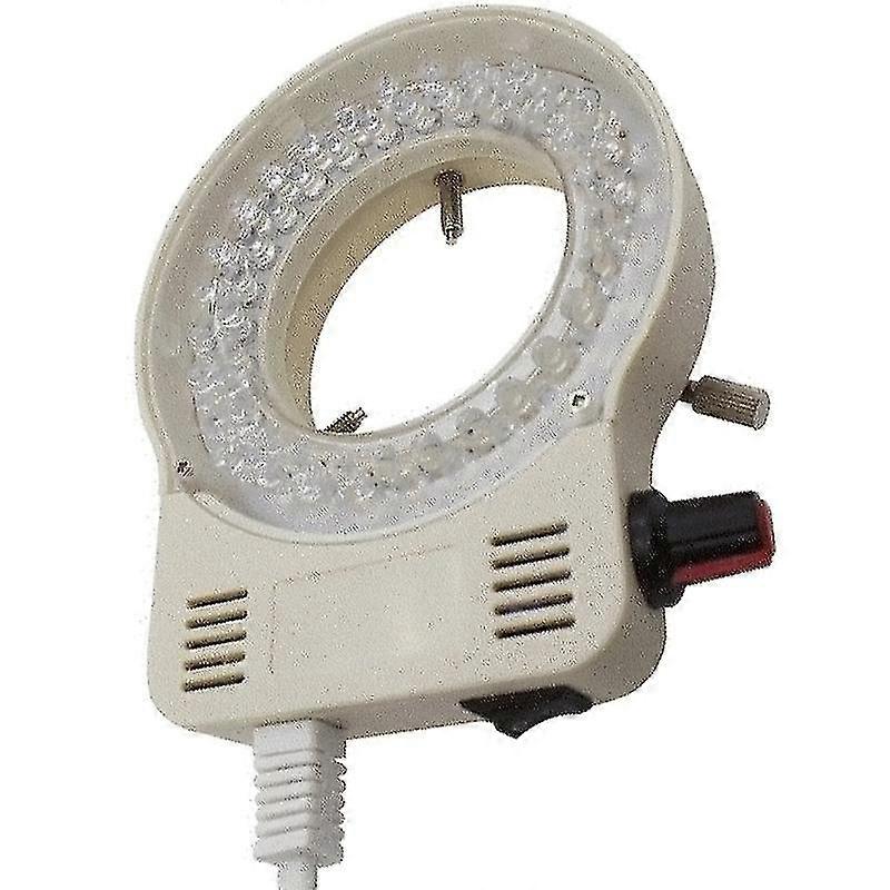 Us Plug White Adjustable 56 Led Ring Light Illuminator, Suitable For Stereo Microscopes And Cameras