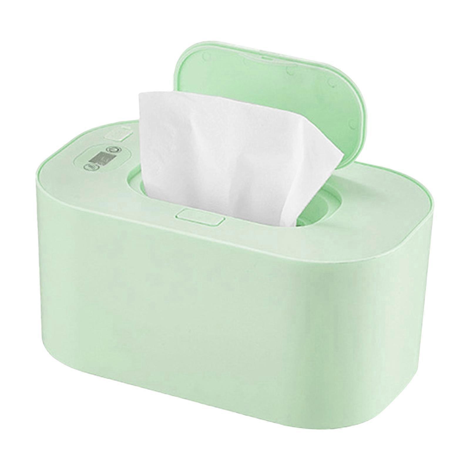 USB Baby Wet Wipe Warmer 3 Temperature Modes Diaper Wipe Warmer 10W Constant Temperature Large Capacity Portable Baby Wet Wipe Warmer Dispenser for Ho