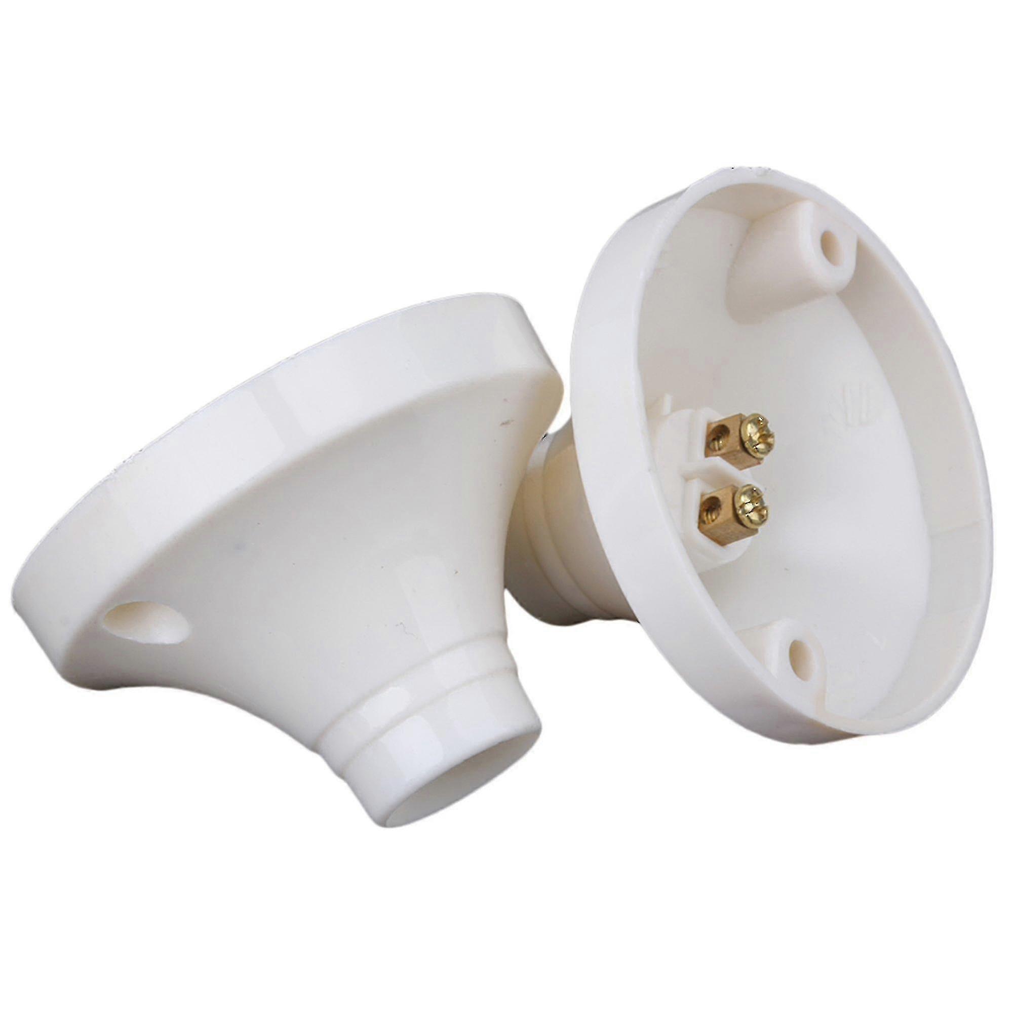 5pcs E14 Socket Base Led Halogen Cfl Light Bulb Lamp Adapter Converter Holder