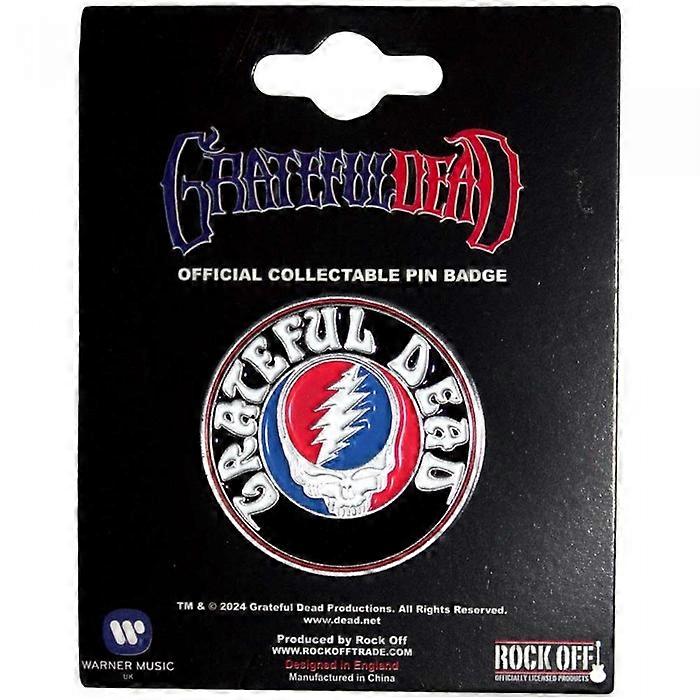 Grateful Dead Steal Your Face Logo Badge