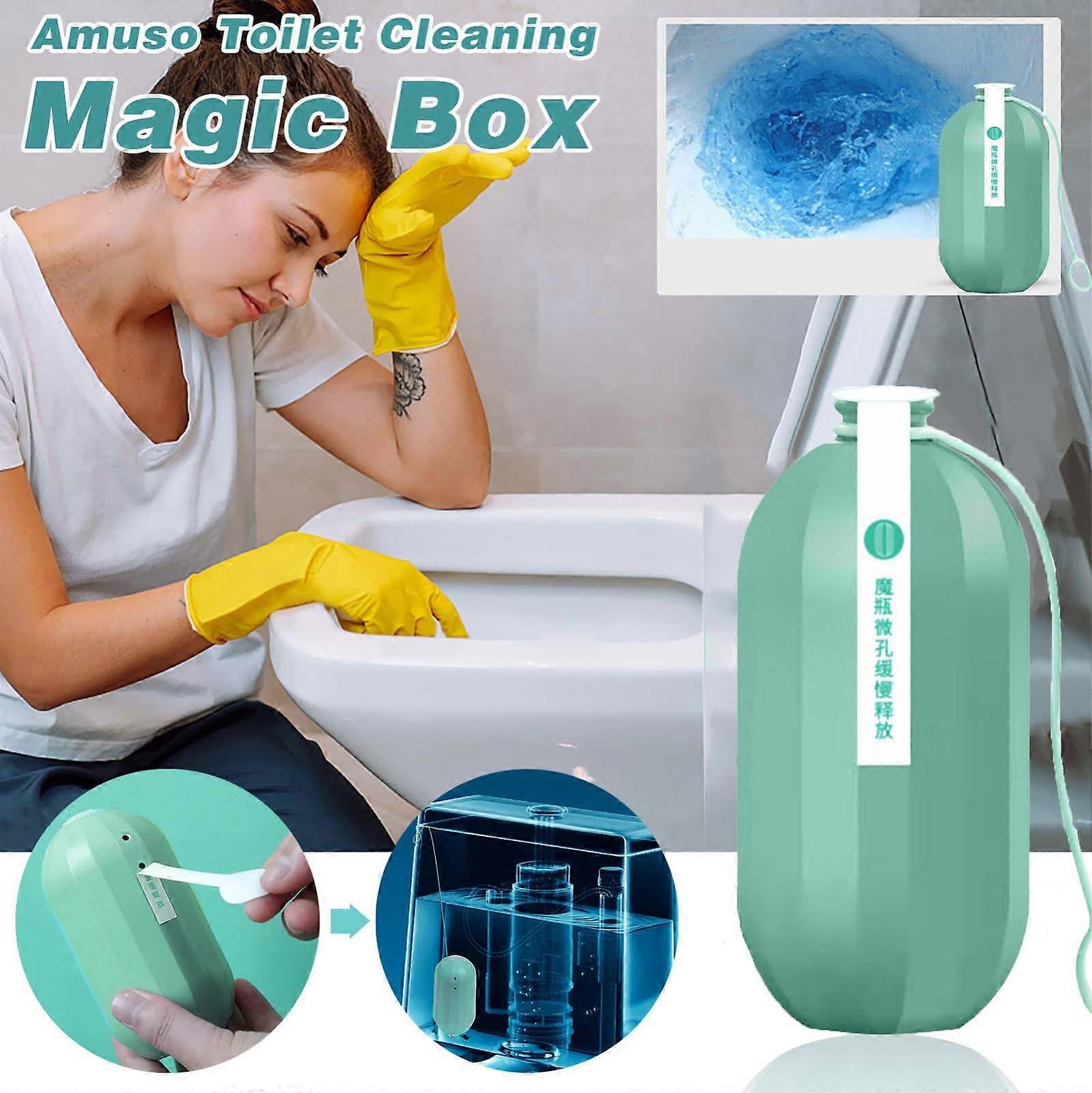 Toilet Box Toilet Bowl Cleaner Toilet Bowl Cleaner Urine Scale Fresh Blue Bubble Toilet Bowl Cleaner 250g FLYE0758